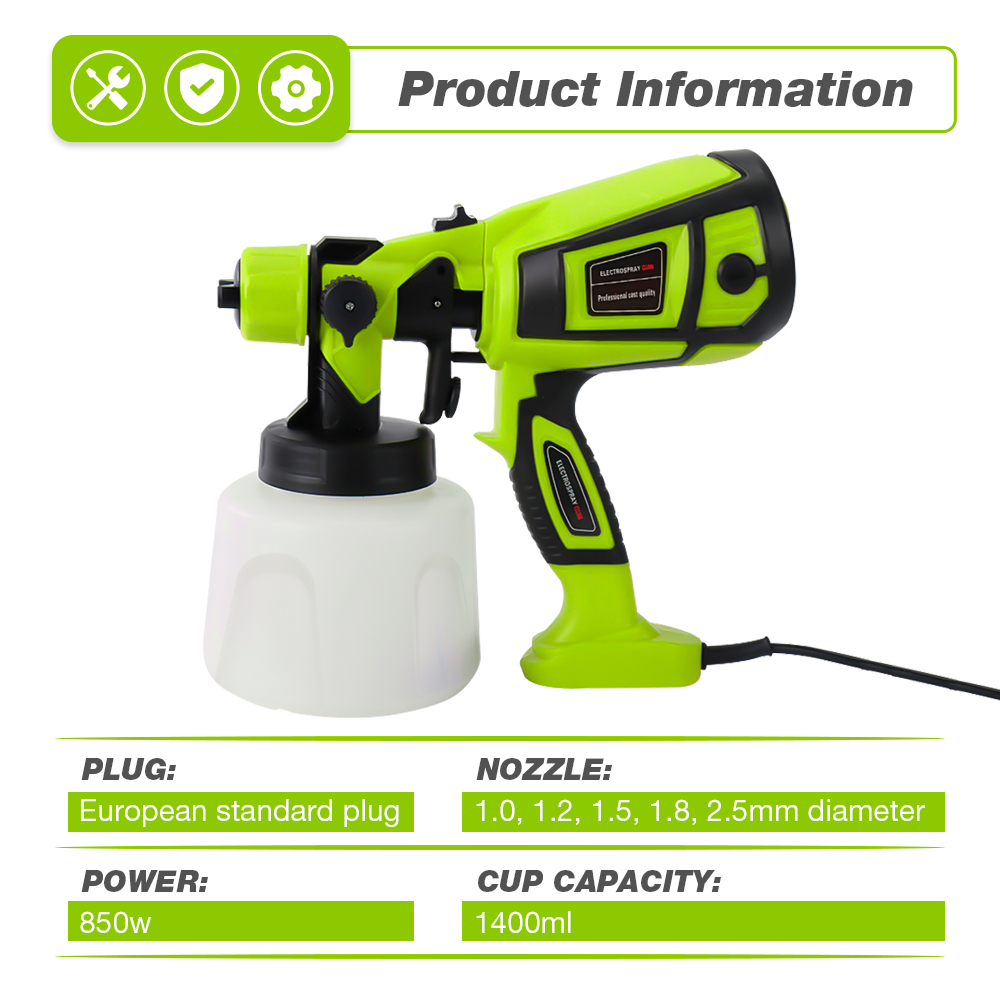 850W Electric Paint Spray Gun  - Heat Gun Paint Strip ulasan dan harga