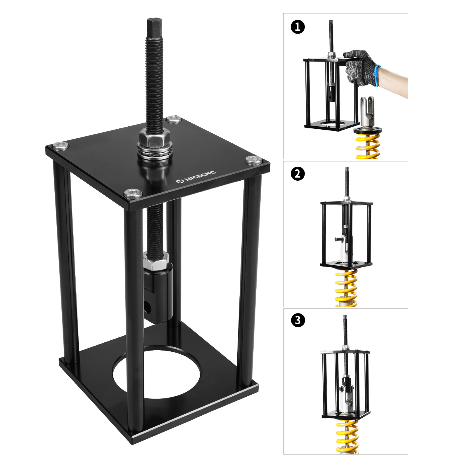 Suspension Shock Spring Compre - Spring Compressor Tool ulasan dan harga