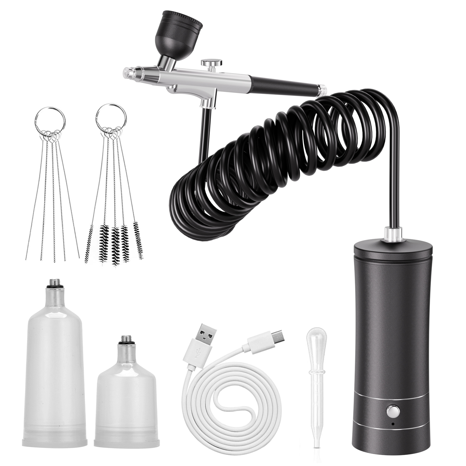 Cordless Airbrush Kit with Com - Heat Gun Paint Strip ulasan dan harga
