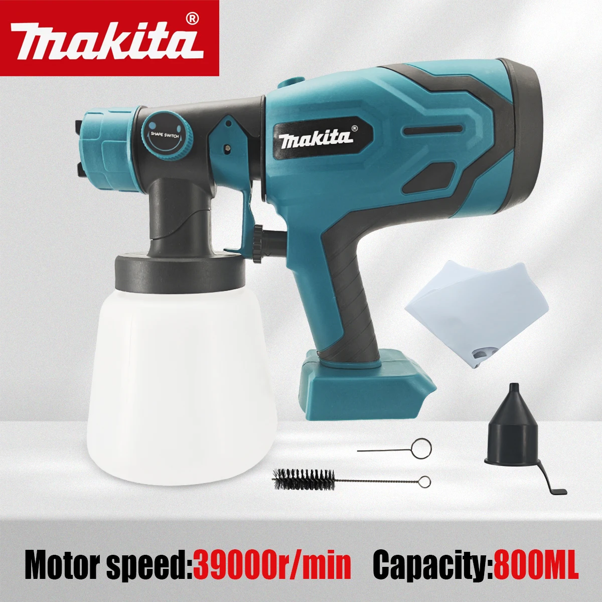 Makita 800ML Electric Spray Gu - Heat Gun Paint Strip ulasan dan harga