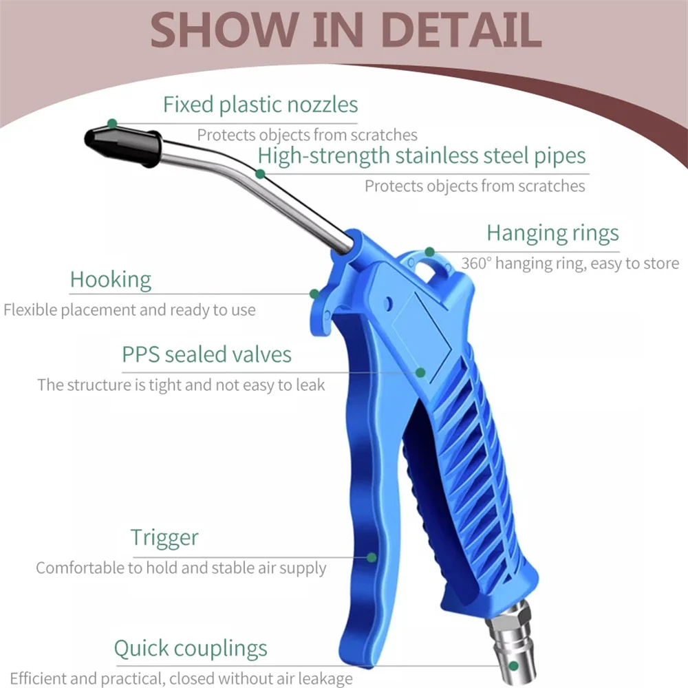 Dust Gun Air Blower Cleaning T - Spring Compressor Tool ulasan dan harga